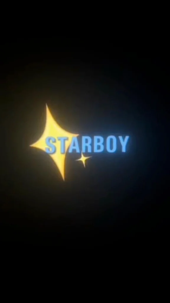 Starboy Capcut Template