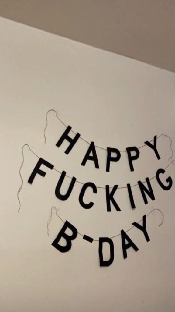 happy birthday capcut template