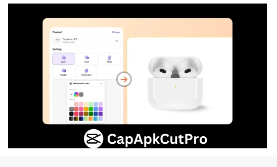 Fotos de Produtos de IA 1 Fotos de produtos de IA no CapCut Pro APK para criar imagens profissionais de produtos